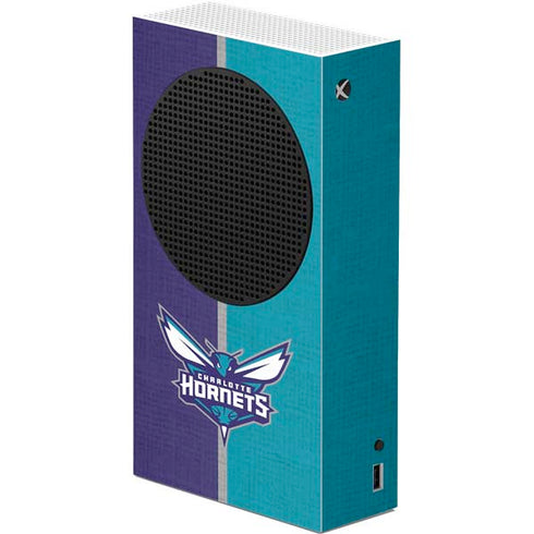 NBA Charlotte Hornets Canvas Xbox Series S Console Skin